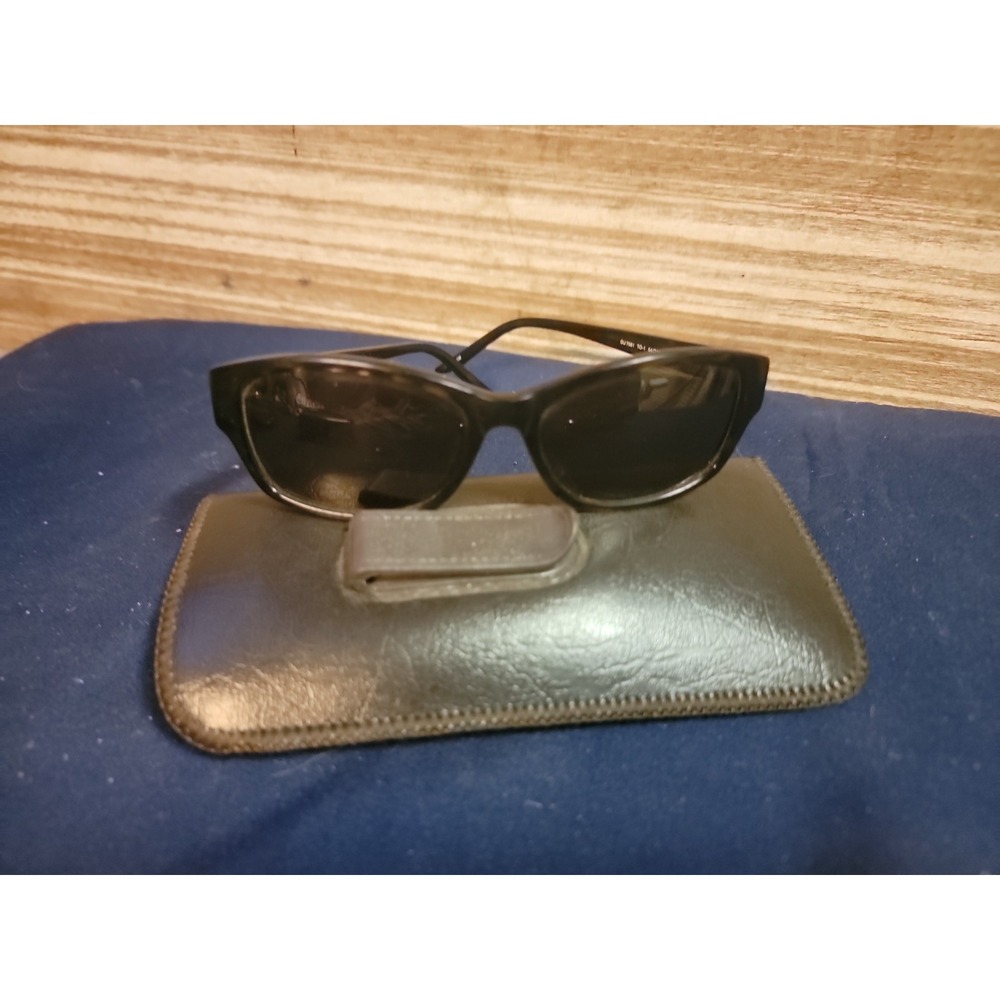 GUESS GU7001 TO-1 Sunglasses Brown Black Rectangle 54-16-135 w/‎ Case